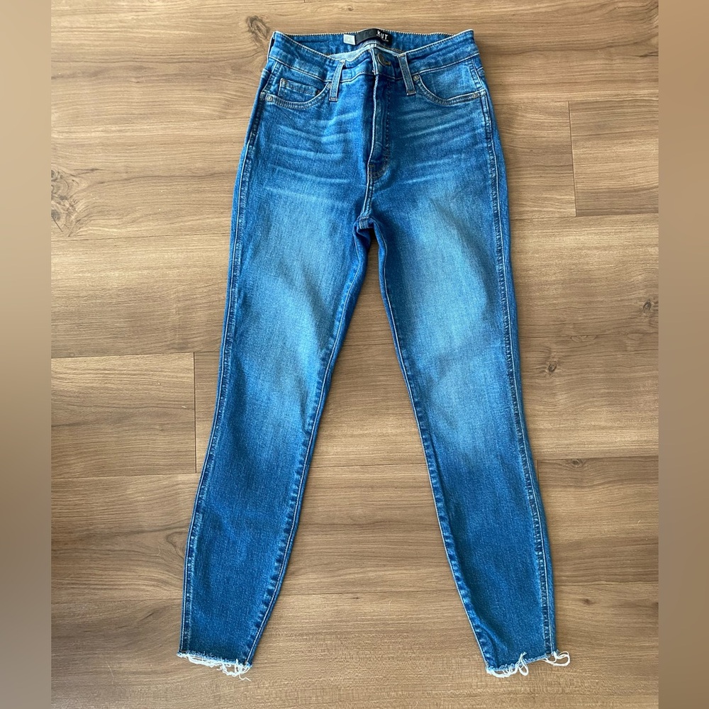Kut from the Kloth Women's "Connie" Skinny Jeans Size 0 - Picture 3 of 8